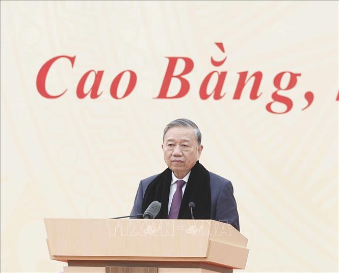 Bet8801234.com cá cược độc quyền Tô Lâm nói chuyện với 2026 Bet88.com link không chặn các Bett88 Làm giàu đẳng cấp tỉnh Cao Bằng. Ảnh: Thống Nhất - TTXVN