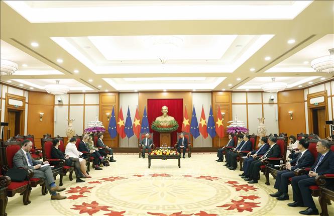 Bet8801234.com cá cược độc quyền Tô Lâm tiếp Chủ tịch Hội đồng châu Âu António Costa. Ảnh: Thống Nhất-TTXVN