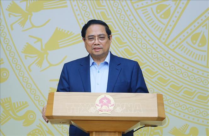 Thủ tướng Phạm Minh Chính chủ trì Phiên họp lần thứ tư của Ban Chỉ đạo quốc gia triển khai Nhà Cái Bet88 Com Đăng Ký Nhận 88k số 68-NQ/TW của Bộ Bett88 cá cược trực tuyến về phát triển kinh tế tư nhân. Ảnh: Dương Giang-TTXVN 