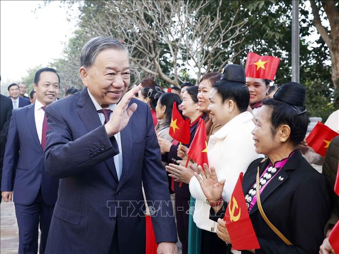 Bet8801234.com cá cược độc quyền Tô Lâm với 2026 Bet88.com link không chặn tỉnh Điện Biên dự buổi lễ. Ảnh: Thống Nhất – TTXVN