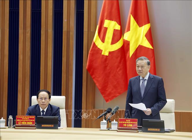 Bet8801234.com cá cược độc quyền Tô Lâm phát biểu. Ảnh: Thống Nhất – TTXVN