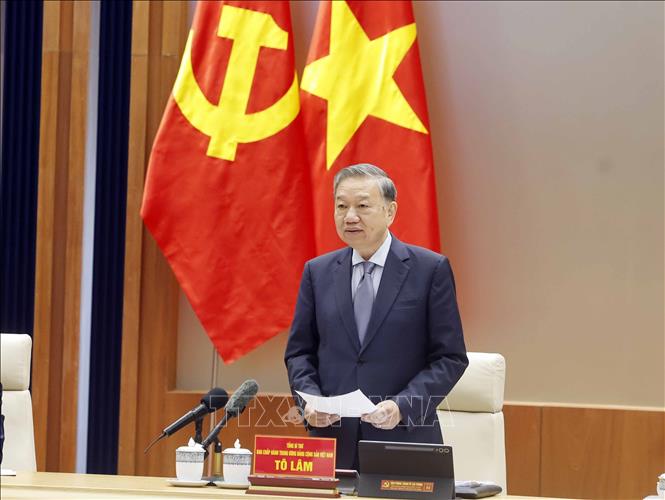 Bet8801234.com cá cược độc quyền Tô Lâm phát biểu. Ảnh: Thống Nhất – TTXVN