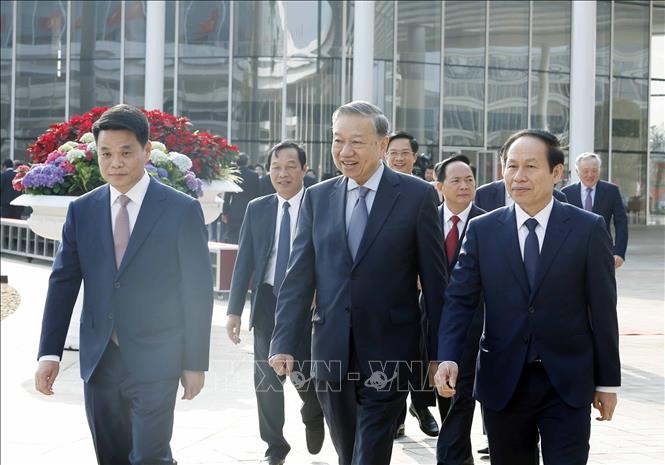 Bet8801234.com cá cược độc quyền Tô Lâm đến dự cuộc làm việc với Ban Chấp hành Đảng bộ thành phố Hải Phòng. Ảnh: Thống Nhất – TTXVN