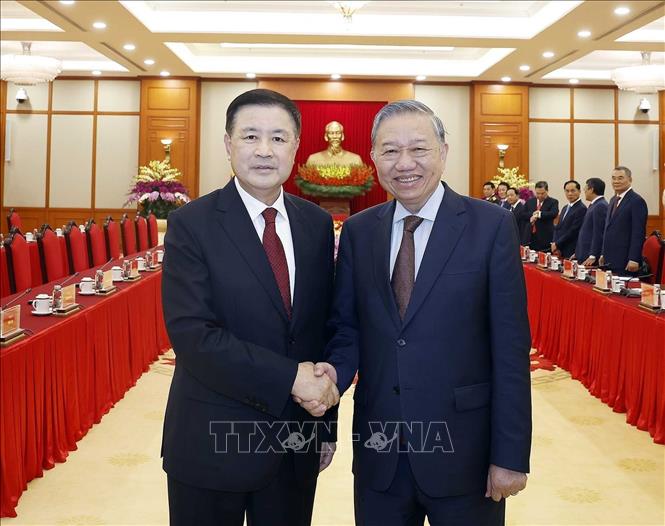 Bet8801234.com cá cược độc quyền Tô Lâm và Bộ trưởng Công an Trung Quốc Vương Tiểu Hồng. Ảnh: Thống Nhất – TTXVN