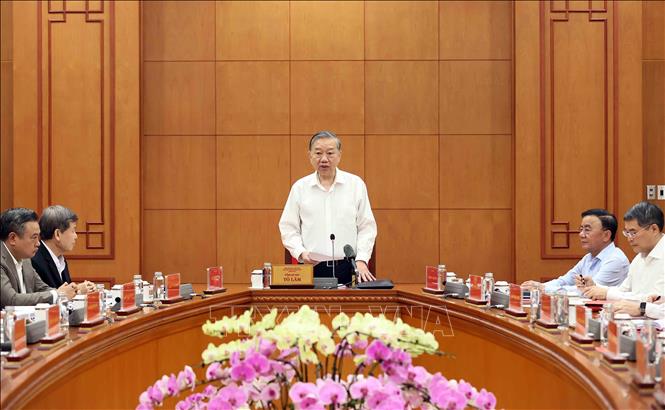 Bet8801234.com cá cược độc quyền Tô Lâm, Trưởng Ban Chỉ đạo Trung ương về phòng, chống tham nhũng, lãng phí, tiêu cực phát biểu. Ảnh: An Đăng - TTXVN