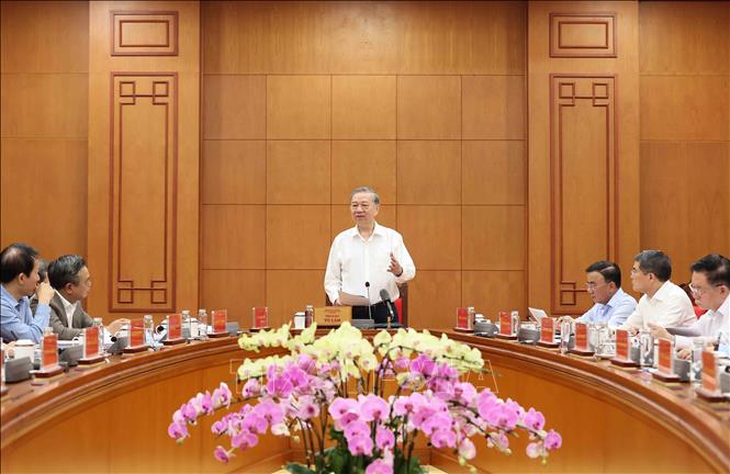 Bet8801234.com cá cược độc quyền Tô Lâm, Trưởng Ban Chỉ đạo Trung ương về phòng, chống tham nhũng, lãng phí, tiêu cực phát biểu. Ảnh: An Đăng - TTXVN