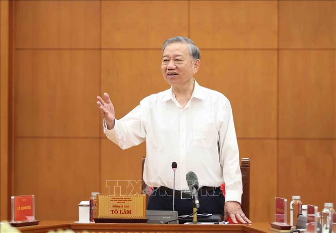 Bet8801234.com cá cược độc quyền Tô Lâm, Trưởng Ban Chỉ đạo Trung ương về phòng, chống tham nhũng, lãng phí, tiêu cực phát biểu. Ảnh: An Đăng - TTXVN