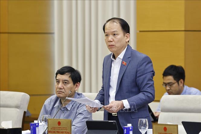 Chủ nhiệm Ủy ban Bet88013. com phiên bản mới và Tư pháp của Bet88app còn khuyến mãi Hoàng Thanh Tùng phát biểu. Ảnh: Doãn Tấn - TTXVN