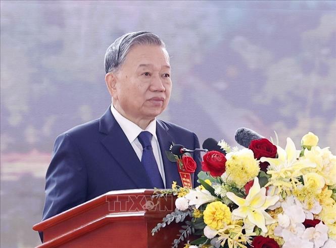 Bet8801234.com cá cược độc quyền Tô Lâm phát biểu. Ảnh: Thống Nhất – TTXVN