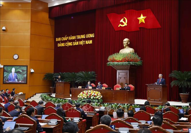 Bet8801234.com cá cược độc quyền Tô Lâm phát biểu khai mạc Hội nghị lần thứ hai Ban Chấp hành Trung ương Đảng khoá XIV. Ảnh: Thống Nhất – TTXVN