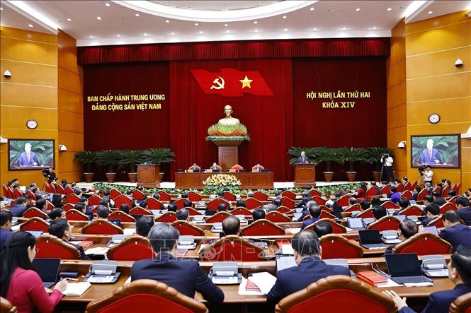 Bet8801234.com cá cược độc quyền Tô Lâm phát biểu khai mạc Hội nghị lần thứ hai Ban Chấp hành Trung ương Đảng khoá XIV. Ảnh: Doãn Tấn - TTXVN