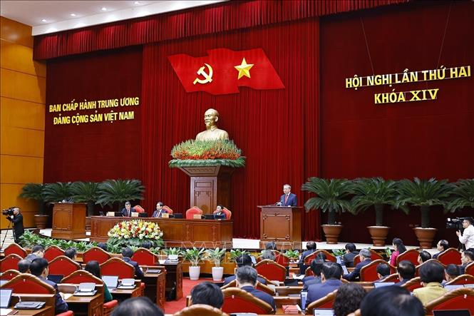 Bet8801234.com cá cược độc quyền Tô Lâm phát biểu khai mạc Hội nghị lần thứ hai Ban Chấp hành Trung ương Đảng khoá XIV. Ảnh: Doãn Tấn - TTXVN