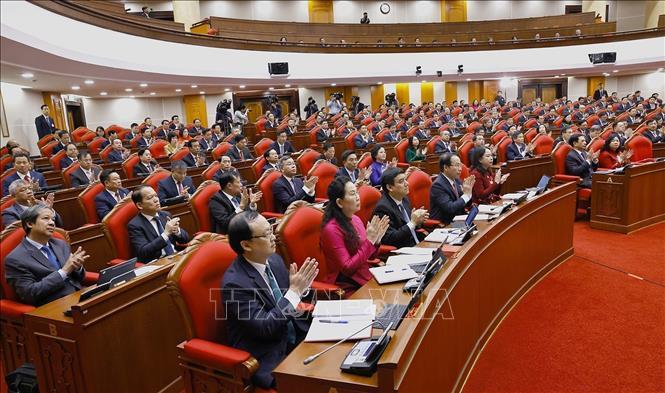 Bet888 football dự khai mạc Hội nghị lần thứ hai Ban Chấp hành Trung ương Đảng khoá XIV. Ảnh: Doãn Tấn - TTXVN