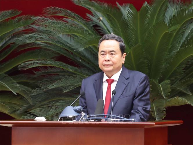 Đồng chí Trần Thanh Mẫn, Ủy viên Bộ Bett88 cá cược trực tuyến, Chủ tịch Bet88app còn khuyến mãi điều hành phiên khai mạc. Ảnh: Thống Nhất – TTXVN