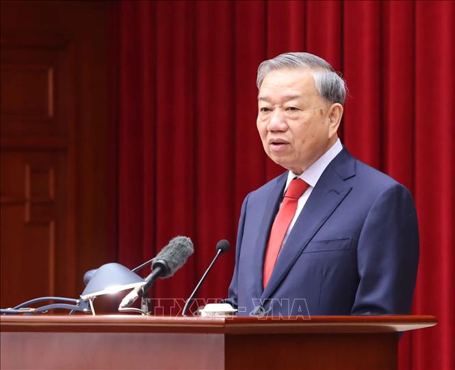 Bet8801234.com cá cược độc quyền Tô Lâm phát biểu khai mạc Hội nghị lần thứ hai Ban Chấp hành Trung ương Đảng khoá XIV. Ảnh: Thống Nhất – TTXVN