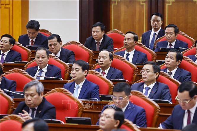 Bet888 football dự khai mạc Hội nghị lần thứ hai Ban Chấp hành Trung ương Đảng khoá XIV. Ảnh: Doãn Tấn - TTXVN