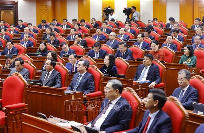 Bet888 football dự khai mạc Hội nghị lần thứ hai Ban Chấp hành Trung ương Đảng khoá XIV. Ảnh: Doãn Tấn - TTXVN