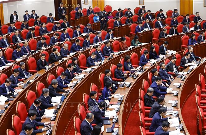 Bet888 football dự khai mạc Hội nghị lần thứ hai Ban Chấp hành Trung ương Đảng khoá XIV. Ảnh: Doãn Tấn - TTXVN