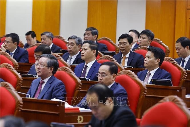 Bet888 football dự khai mạc Hội nghị lần thứ hai Ban Chấp hành Trung ương Đảng khoá XIV. Ảnh: Doãn Tấn - TTXVN