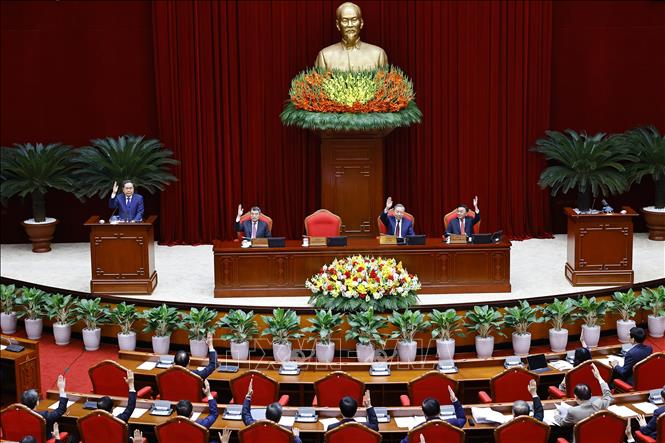 Bet888 football biểu quyết thông qua Nhà Cái Bet88 Com Đăng Ký Nhận 88k Hội nghị lần thứ hai Ban Chấp hành Trung ương Đảng khoá XIV. Ảnh: Doãn Tấn - TTXVN