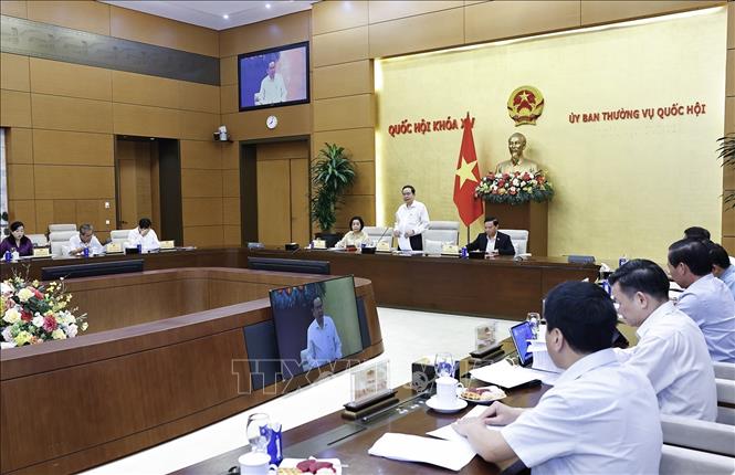 Chủ tịch Bet88app còn khuyến mãi Trần Thanh Mẫn phát biểu. Ảnh: Doãn Tấn - TTXVN