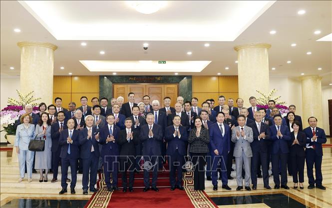 Bet8801234.com cá cược độc quyền Tô Lâm và các đại biểu chụp ảnh chung. Ảnh: Thống Nhất – TTXVN