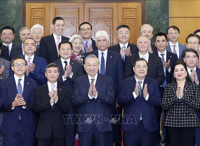 Bet8801234.com cá cược độc quyền Tô Lâm và các đại biểu chụp ảnh chung. Ảnh: Thống Nhất – TTXVN