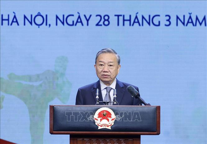 Bet8801234.com cá cược độc quyền Tô Lâm phát biểu chỉ đạo. Ảnh: Thống Nhất – TTXVN