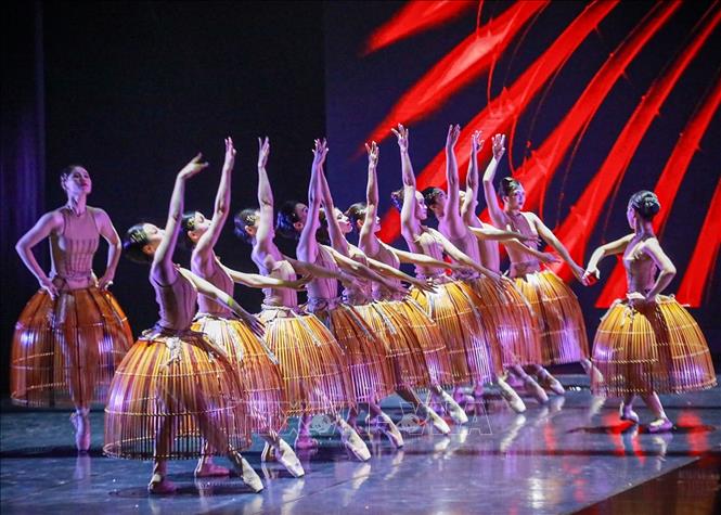 Trong vở ballet 