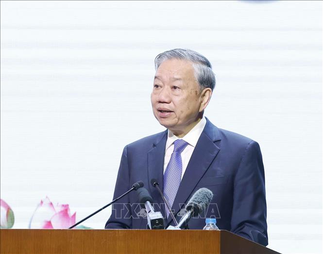  Bet8801234.com cá cược độc quyền Tô Lâm, Bí thư Quân ủy Trung ương phát biểu tại lễ kỷ niệm. Ảnh: Thống Nhất – TTXVN