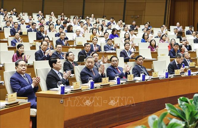 Bet8801234.com cá cược độc quyền Tô Lâm và các đồng chí lãnh đạo Đảng, Bet888 Trang nhà cái casino dự Hội nghị. Ảnh: Doãn Tấn - TTXVN