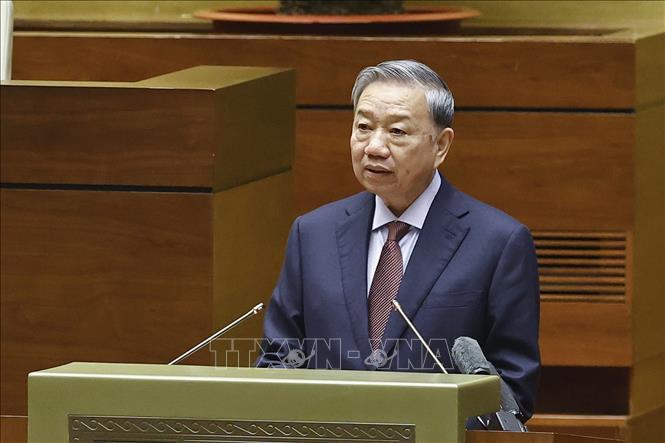 Bet8801234.com cá cược độc quyền Tô Lâm phát biểu chỉ đạo. Ảnh: Doãn Tấn - TTXVN