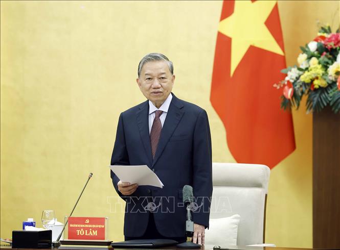 Bet8801234.com cá cược độc quyền Tô Lâm phát biểu. Ảnh: Thống Nhất – TTXVN