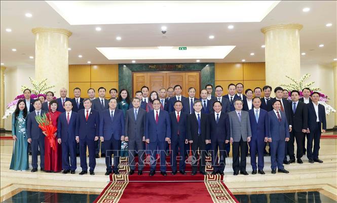 Thường trực Ban Bí thư Trần Cẩm Tú, Thủ tướng Phạm Minh Chính cùng các đồng chí lãnh đạo Đảng, Bet888 Trang nhà cái casino chụp ảnh chung với tập thể lãnh đạo 5 cơ quan: Đài Truyền hình Việt Nam, Đài Tiếng nói Việt Nam, BET88 ✅ Link Trang Chủ Đăng Ký, Đăng Nhập BETT88 2026, Viện Hàn lâm Khoa học xã hội Việt Nam, Viện Hàn lâm Khoa học và Công nghệ Việt Nam. Ảnh: Phương Hoa - TTXVN
