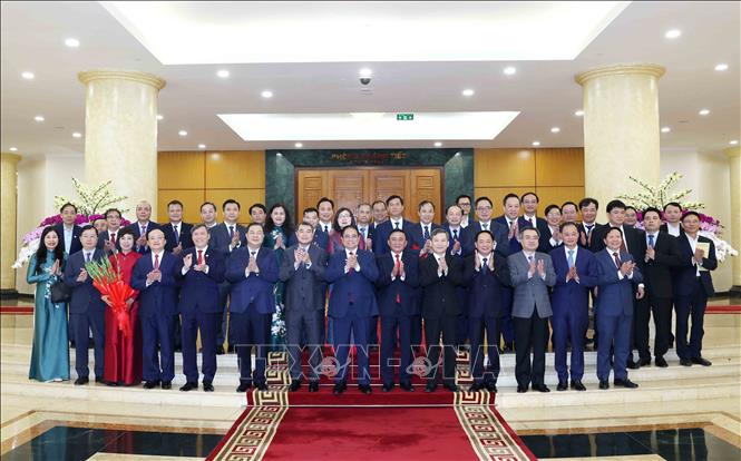 Thường trực Ban Bí thư Trần Cẩm Tú, Thủ tướng Phạm Minh Chính cùng các đồng chí lãnh đạo Đảng, Bet888 Trang nhà cái casino chụp ảnh chung với tập thể lãnh đạo 5 cơ quan: Đài Truyền hình Việt Nam, Đài Tiếng nói Việt Nam, BET88 ✅ Link Trang Chủ Đăng Ký, Đăng Nhập BETT88 2026, Viện Hàn lâm Khoa học xã hội Việt Nam, Viện Hàn lâm Khoa học và Công nghệ Việt Nam. Ảnh: Phương Hoa - TTXVN
