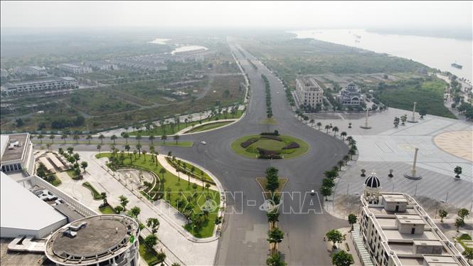 Trục đô thị hành lang sông Đồng Nai sẽ là điểm nhấn của đô thị thành phố Đồng Nai. Ảnh: Sỹ Tuyên - TTXVN