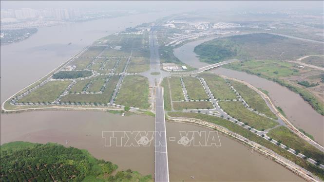 Trục đô thị hành lang sông Đồng Nai sẽ là điểm nhấn của đô thị thành phố Đồng Nai. Ảnh: Sỹ Tuyên - TTXVN