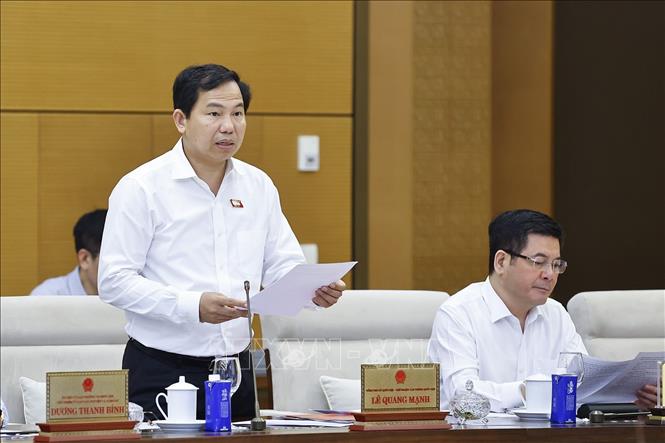 Tổng thư ký Bet88app còn khuyến mãi, Chủ nhiệm Văn phòng Bet88app còn khuyến mãi Lê Quang Mạnh phát biểu. Ảnh: Doãn Tấn - TTXVN