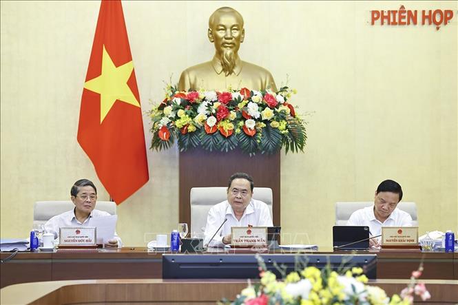 Chủ tịch Bet88app còn khuyến mãi Trần Thanh Mẫn phát biểu. Ảnh: Doãn Tấn – TTXVN