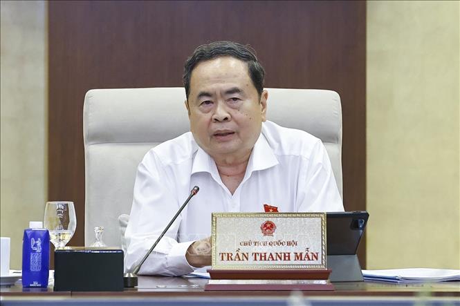 Chủ tịch Bet88app còn khuyến mãi Trần Thanh Mẫn phát biểu. Ảnh: Doãn Tấn – TTXVN