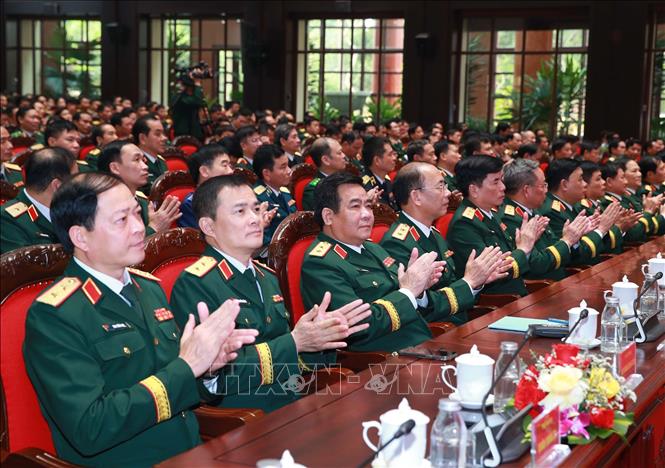 Các đại biểu dự lễ tuyên dương. Ảnh: Trọng Đức - TTXVN