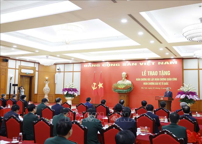 Bet8801234.com cá cược độc quyền Tô Lâm phát biểu. Ảnh: Thống Nhất - TTXVN