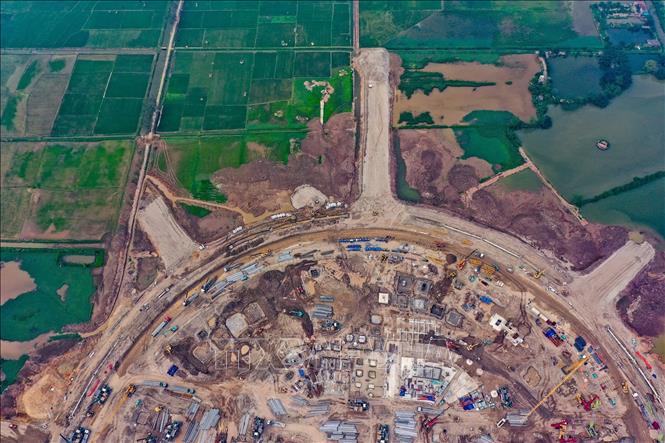 Không chỉ là hạ tầng thể thao, dự án còn mang ý nghĩa chiến lược, góp phần tái định hình không gian đô thị phía Nam Hà Nội, tạo cú hích cho giao thông, bất động sản và mở ra cực tăng trưởng mới của Thủ đô. Ảnh: Trung Nguyên - TTXVN