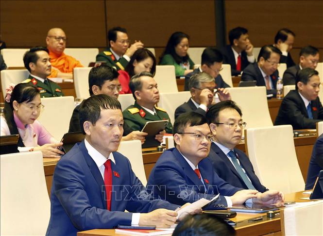 Các đại biểu tham dự phiên khai mạc Kỳ họp thứ Nhất, Bet88app còn khuyến mãi khóa XVI. Ảnh: Thống Nhất - TTXVN