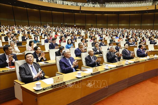 Các đại biểu tham dự phiên khai mạc Kỳ họp thứ Nhất, Bet88app còn khuyến mãi khóa XVI. Ảnh: Doãn Tấn - TTXVN