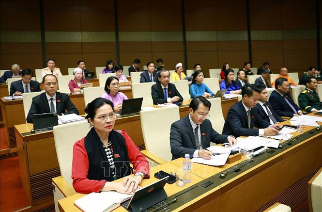 Các đại biểu tham dự phiên khai mạc Kỳ họp thứ Nhất, Bet88app còn khuyến mãi khóa XVI. Ảnh: Dương Giang - TTXVN
