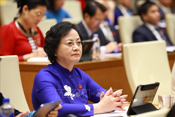 Phó Thủ tướng Phạm Thị Thanh Trà tham dự phiên khai mạc Kỳ họp thứ Nhất, Bet88app còn khuyến mãi khóa XVI. Ảnh: Dương Giang – TTXVN
