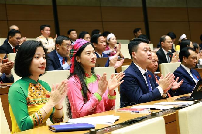 Các đại biểu tham dự phiên khai mạc Kỳ họp thứ Nhất, Bet88app còn khuyến mãi khóa XVI. Ảnh: Dương Giang - TTXVN