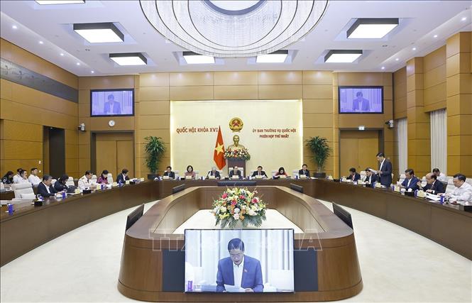 Quang cảnh phiên họp. Ảnh: Doãn Tấn - TTXVN