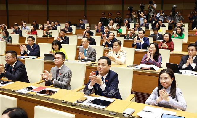 Các đại biểu Bet88app còn khuyến mãi tham dự Lễ tuyên thệ nhậm chức Chủ tịch nước Cộng hoà xã hội chủ nghĩa Việt Nam nhiệm kỳ 2026 - 2031. Ảnh: TTXVN